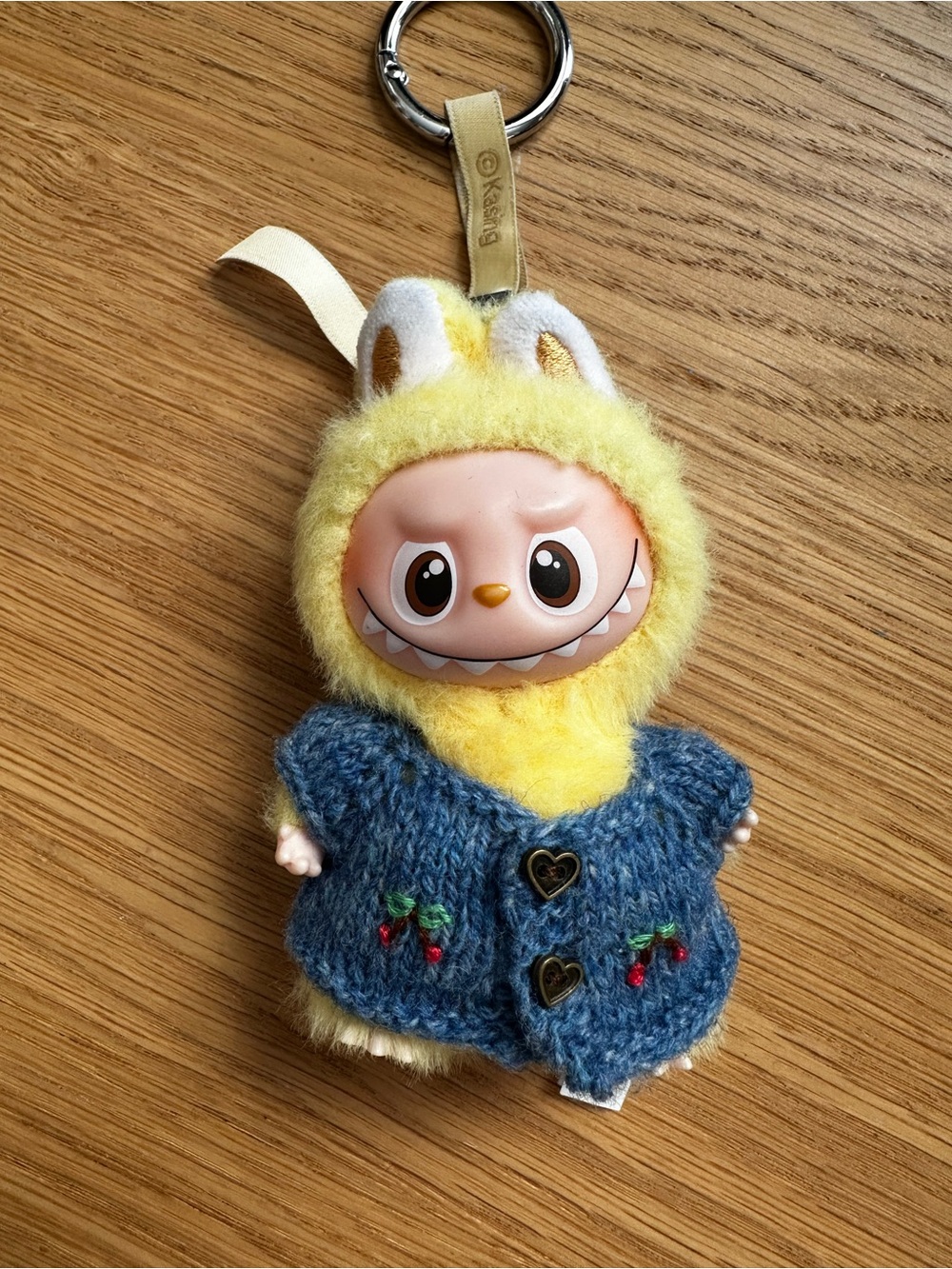 Labubu Blue Knit Jacket